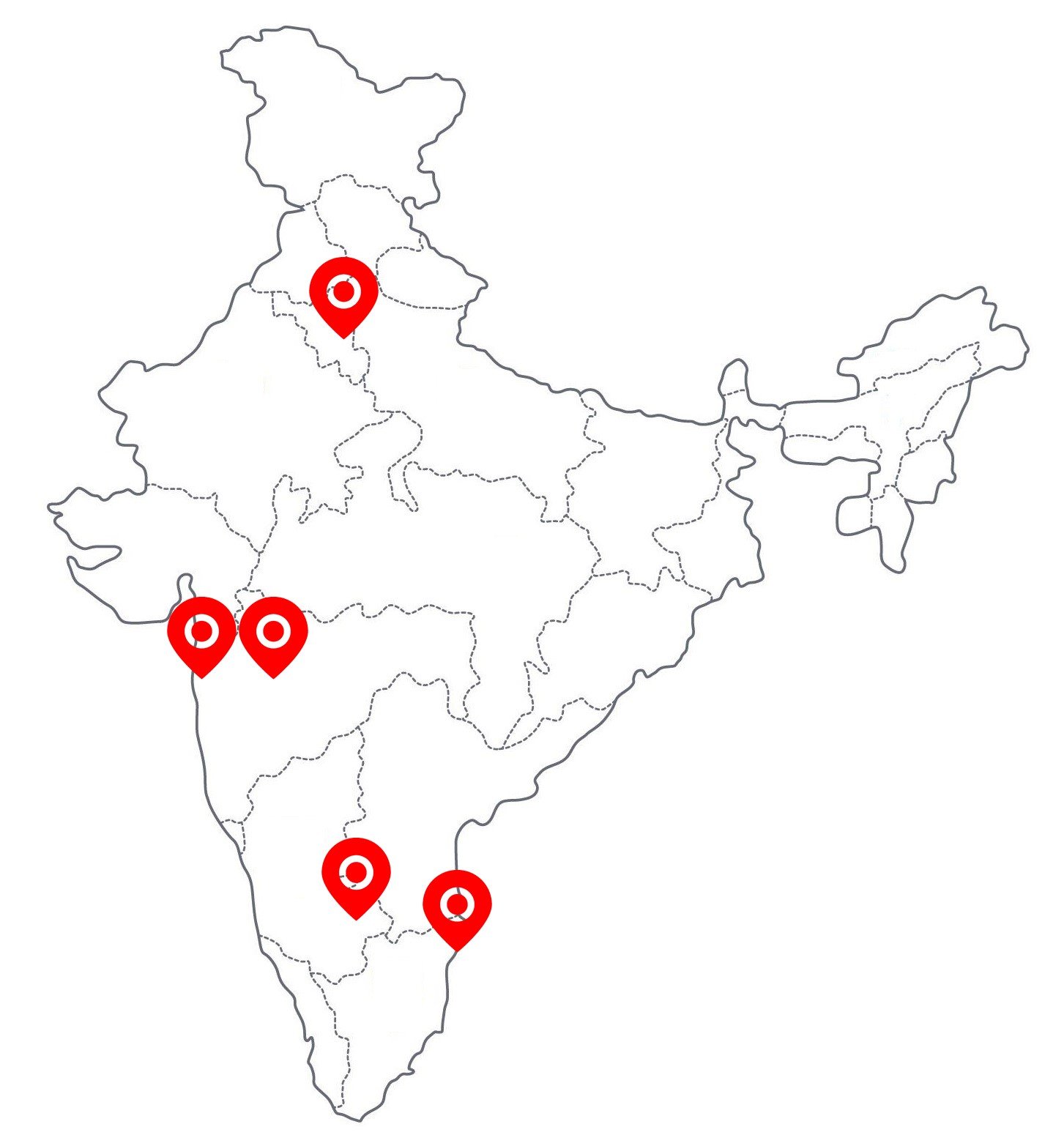 Shree machine technology country wide locations